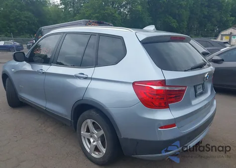 2012 BMW X3 xDrive28I из США, поврежденный, VIN 5UXWX5C57CL717765